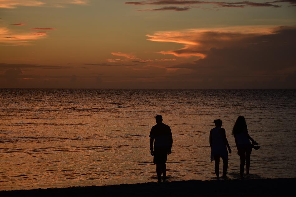 beach sunset