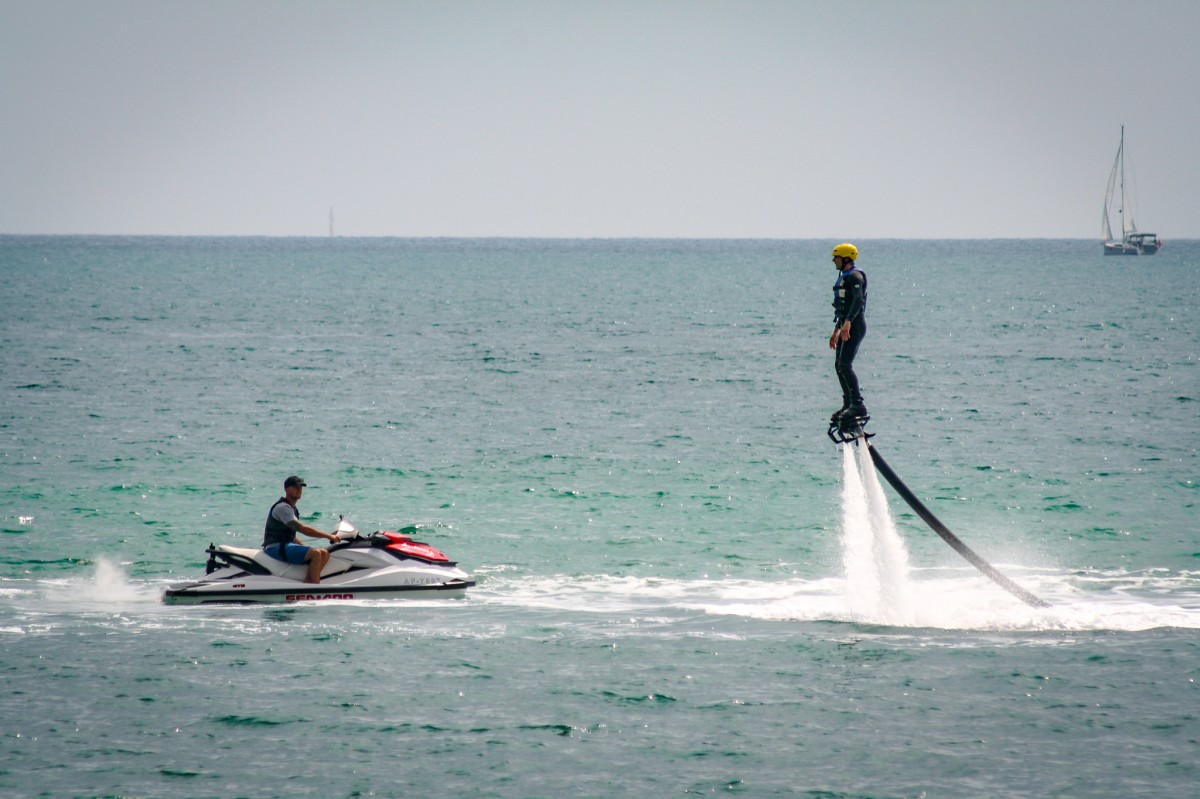 flyboarding