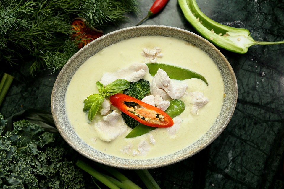 Thai green curry