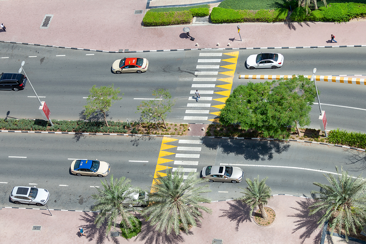 Road network Sharjah