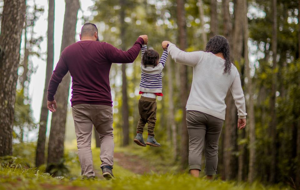 Family in Park