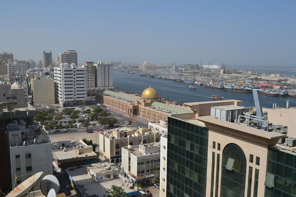 Aerial view of Sharjah