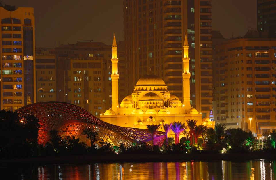 Al Noor Mosque, Sharjah.