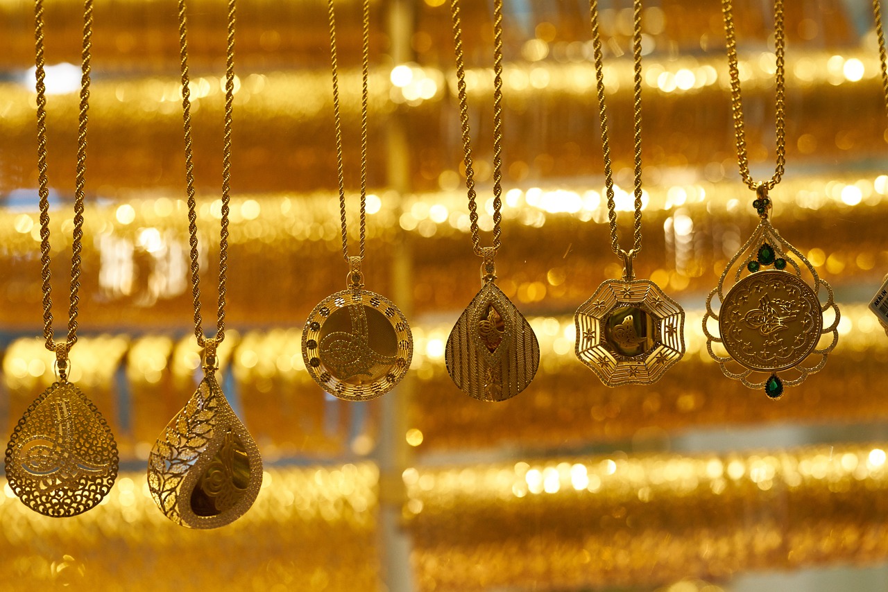 gold pendants
