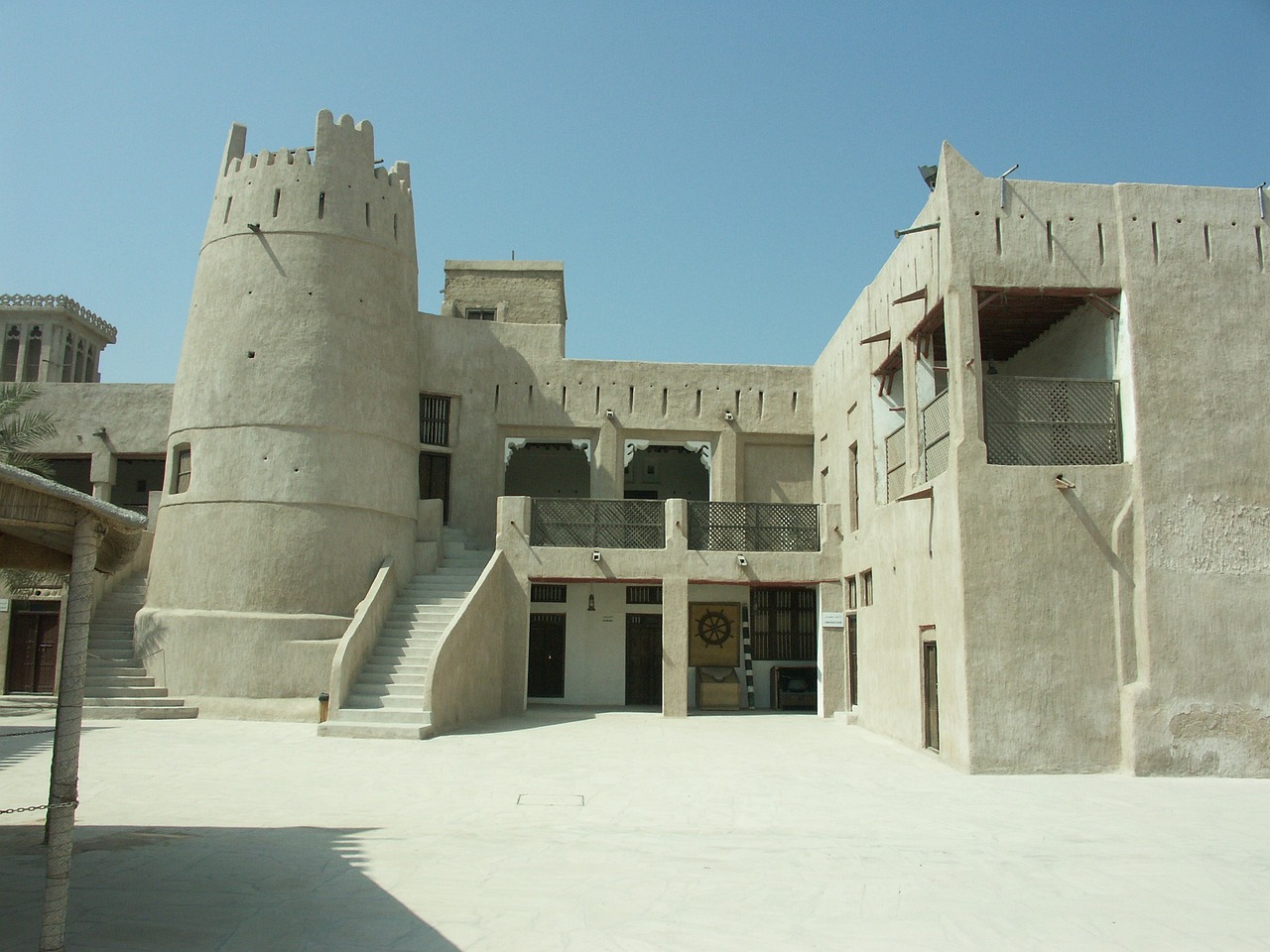 Ajman fort courtyard, Sharjah
